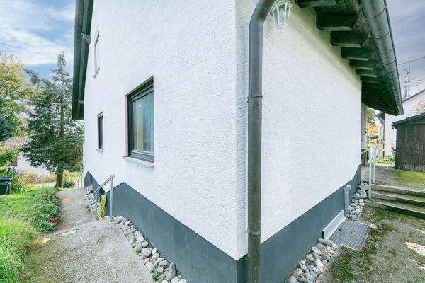 Treppen zum Hauseingang