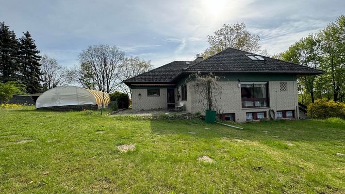 Seitenansicht zur Terrasse