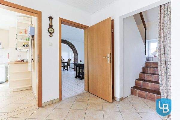 Zugang zum Dachgeschoss