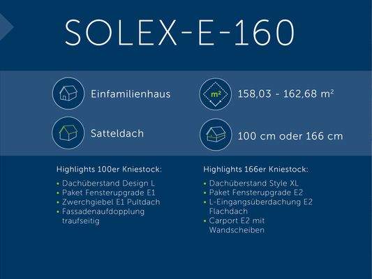 SOLEX-E-160 Hausmaße