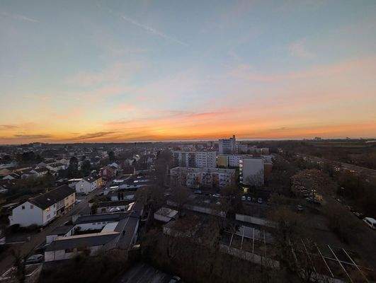 Ausblick Abenddämmerung