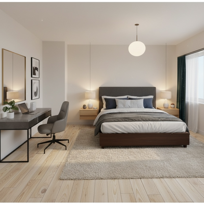 Visualisierung Schlafzimmer 