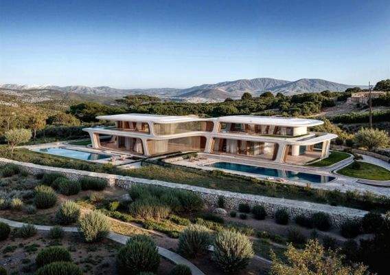 Kreta, Chania: Außergewöhnliches Grundstück mit Blick auf die Stadt und das Meer im Stadtteil Halepa zu verkaufen