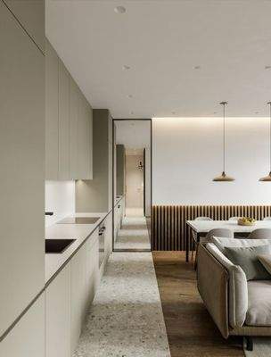 Küche, Wohn-/Essbereich