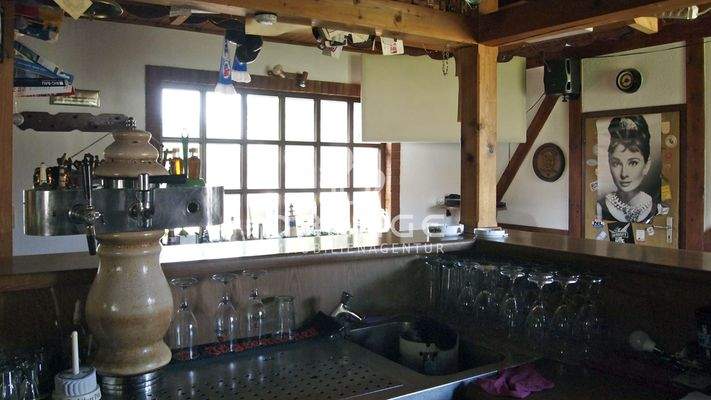 Tresen mit Zapfanlage