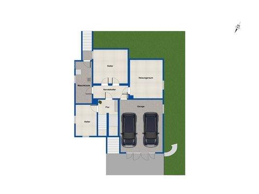 Grundriss Souterrain