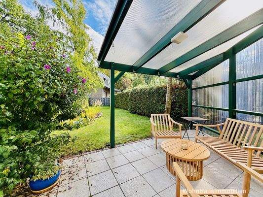 Ihr geschützter Terrassenplatz