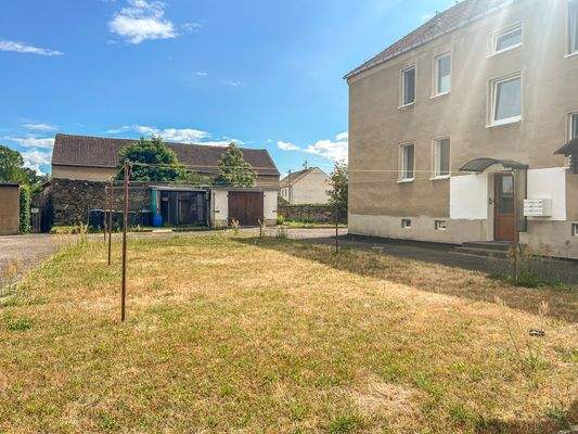 Blick auf den Wäscheplatz