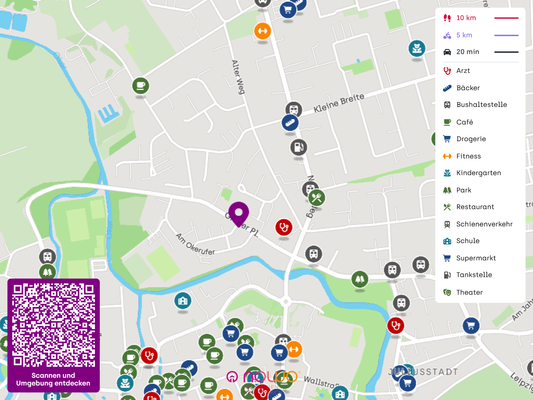 Interaktiver Lageplan