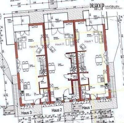 Erdgeschoss Süd der Maisonettewohnung