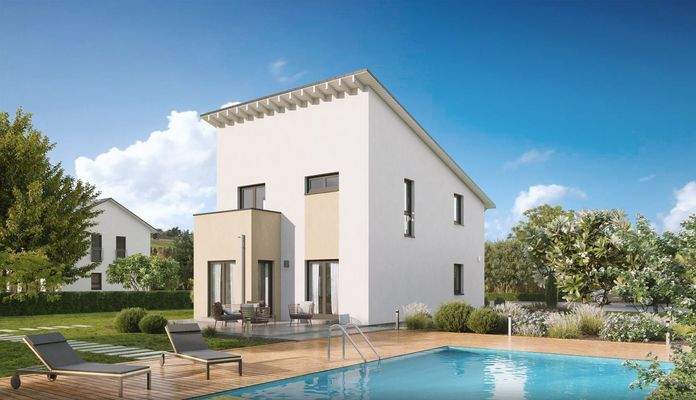 Modernes Poolhaus Deluxe