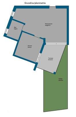 Grundriss Wohnung Obermais