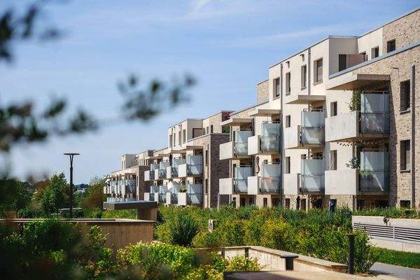 Außenansicht Balkonseite