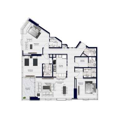 Luxury Sea View Apartments with Private Pool in Abu Dhabi