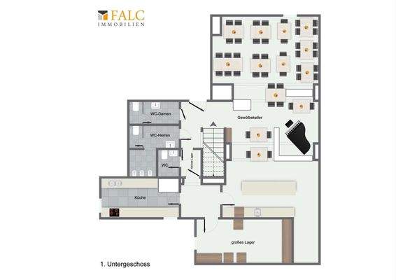 Grundriss Restaurant