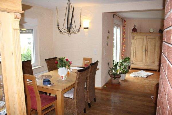 Zentraler Raum: Essbereich