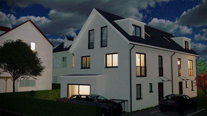 Visualisierung Hausansicht