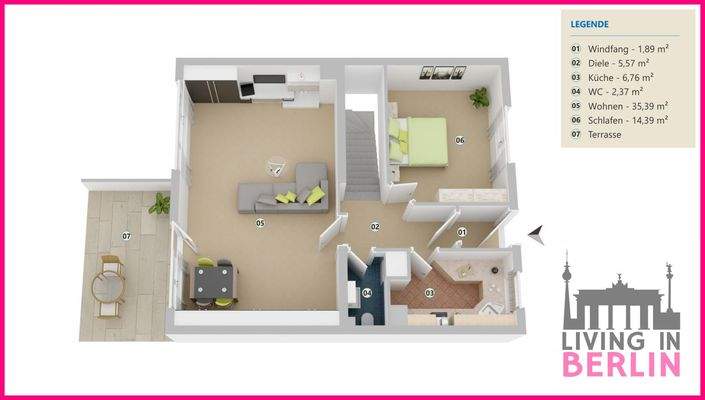 Grundriss Erdgeschoss