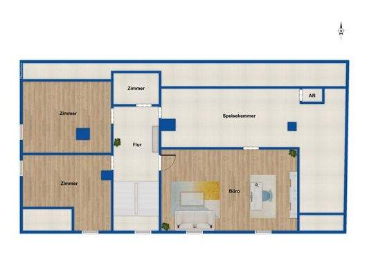 Grundriss - Dachgeschoss