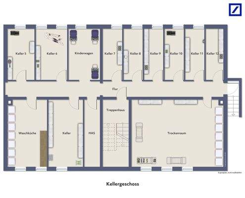 Grundriss Keller