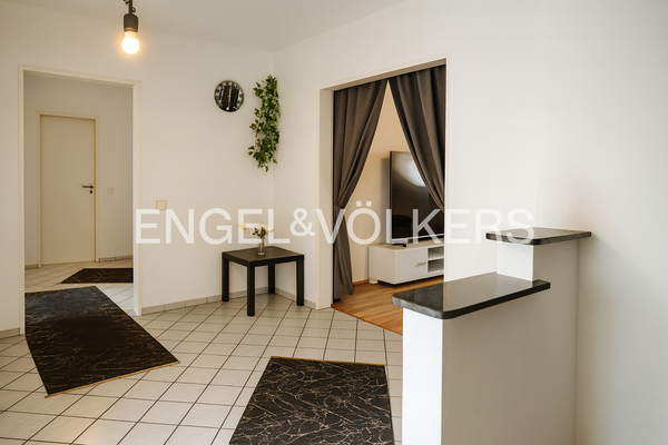 Freundlicher Eingangsbereich