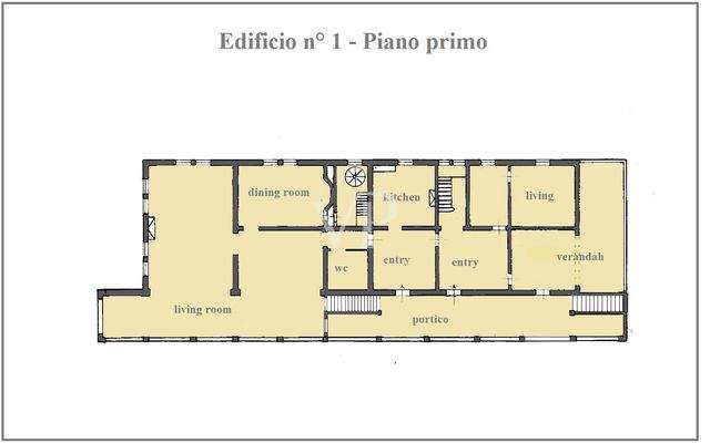 piano 1 villa