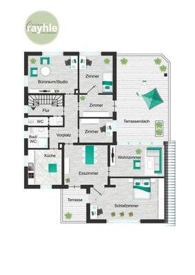 Grundriss aktuelle Nutzung