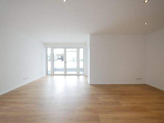 Küche und Wohnzimmer