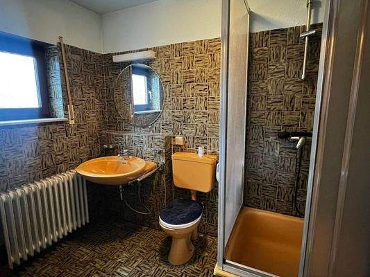 Badezimmer in der Einliegerwohnung