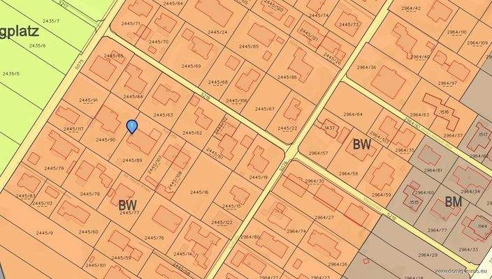 Lageplan / Flächenwidmung