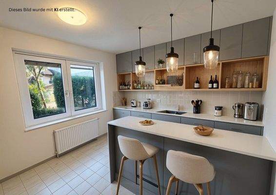 Einrichtungsbeispiel Küche KI