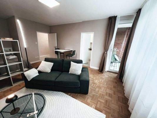 Blick auf den Wohn-Essbereich