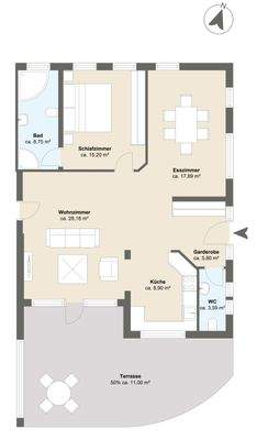 Grundriss Erdgeschoss