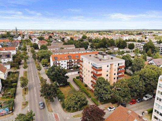 Wohnanlage Vogelperspektive
