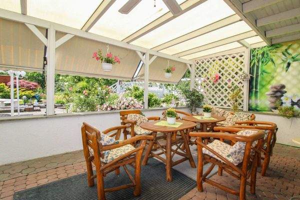 Überdachte Terrasse