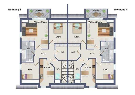 Grundriss Dachgeschoss