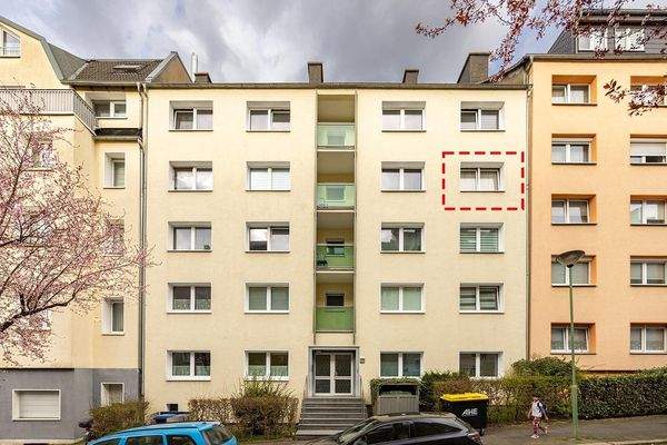 Außenansicht, Lage der Wohnung im Haus