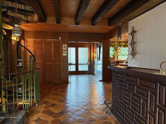 Blick zum Hauseingangsbereich