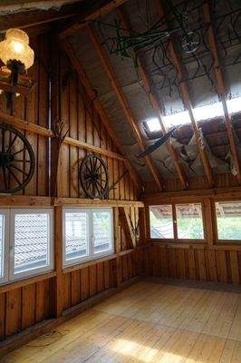 Ausgebaute Scheunenbereich  