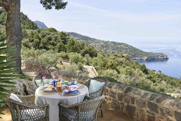Traditionelle Villa mit Meerblick zu vermieten in Llucalcari-Deia, Mallorca