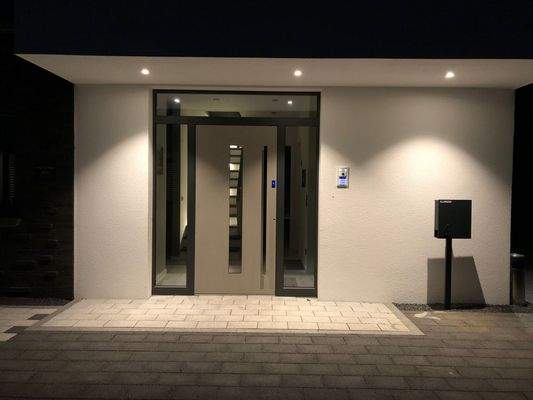 Betonoptik mit Fingerprint