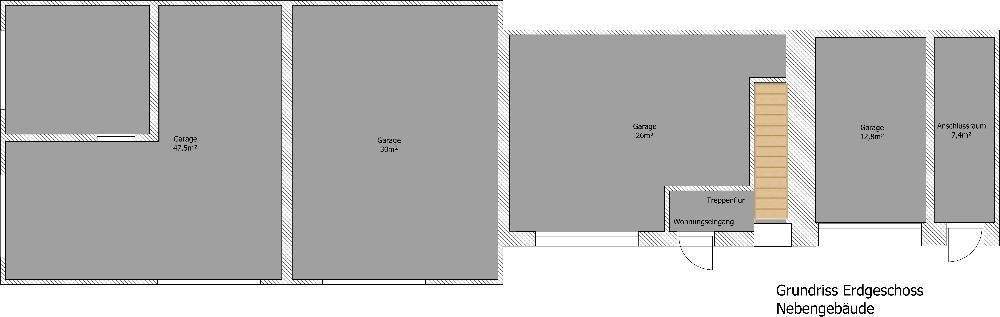 Grundriss Erdgeschoss Nebengebäude