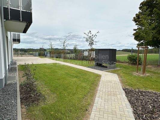 Zuwegung zur Immobilie