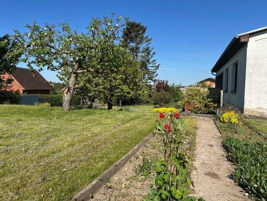 Hausansicht von hinten