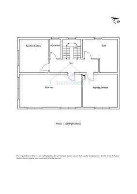 Grundriss - Haus 1 OG
