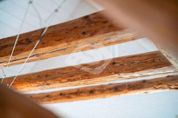 Detailfotographie Balken