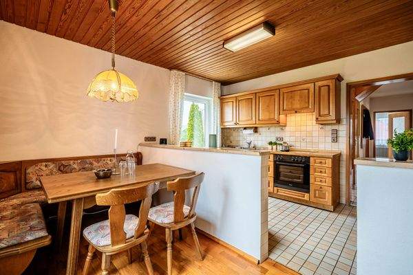 Küche und Essbereich