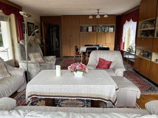 Wohnzimmer: Sicht vom Fenster