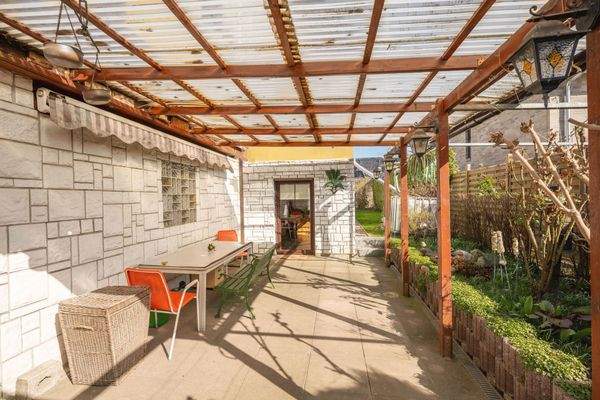 Überdachte Terrasse