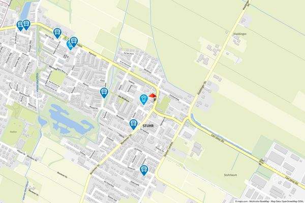 Geolyzer Kartenausschnitt